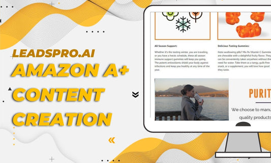 Amazon A+ EBC Enhanced Brand Content Product Listing Page Design | amazon fba seller service | amazon fba seller | Hui Creative Services Inc