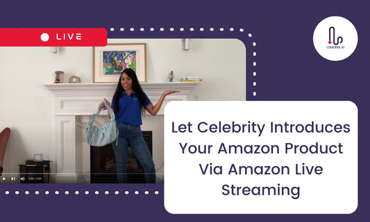 Let Celebrity Introduces Your Amazon Product Via Amazon Live Streaming | open box video | video content, video marketing, video producing, video production | Hui Creative Services Inc