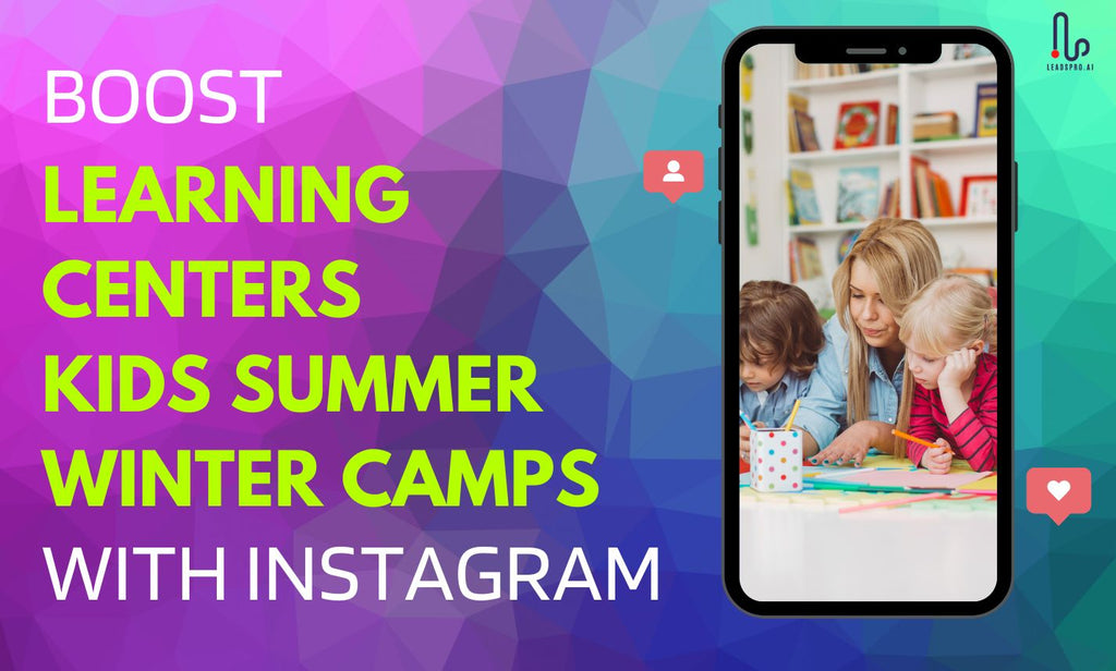 Promote Learning Centers & Kids Camps via Instagram Posts and Reel Videos for 30 Days | instagram | local business, tiktok | Hui Creative Services Inc