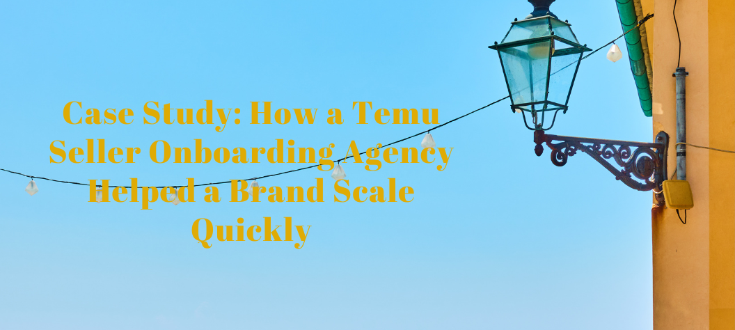 Temu seller onboarding agency