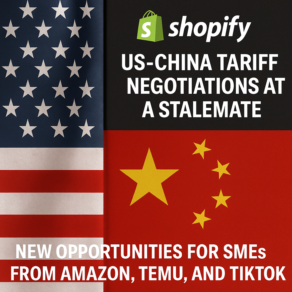 US-China Tariff Stalemate Sparks New Opportunities for SMEs on Amazon, Temu, and TikTok