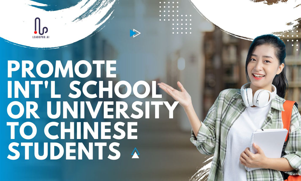 Promote International Schools and Universities to Local Chinese Students and Students in China | real estate | china, douyin, facebook, google search, instagram, tiktok, video content, video marketing, video producing, video production | Hui Creative Services Inc