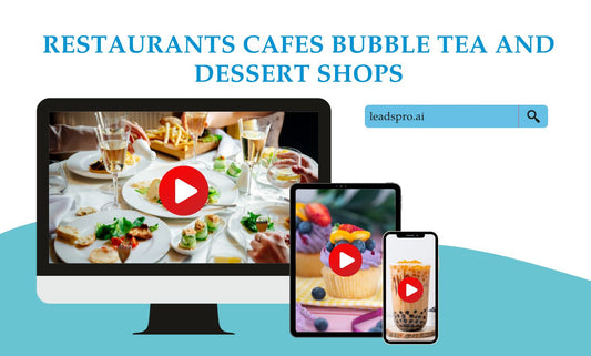 Build Website or Landing Page with Explainer Video for Restaurants Cafes Bubble Tea and Dessert Shops | website | website | Hui Creative Services Inc